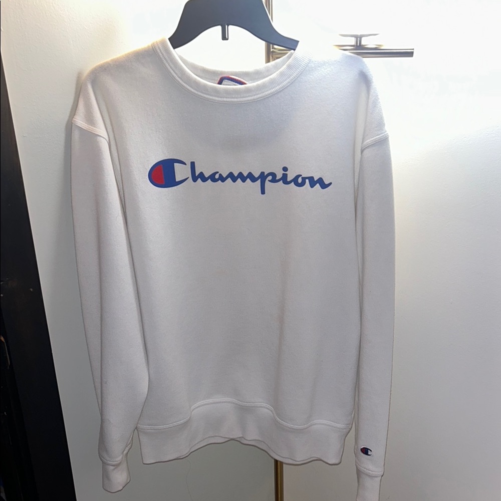 Champion White Sweatshirt